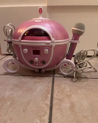 Lettore cd con microfono