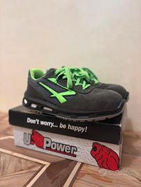 Scarpe antinfortunistiche UPower n.38, nuove