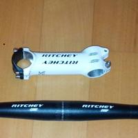 PIPA 120mm E MANUBRIO 620mm  RITCHEY  NUOVI !!