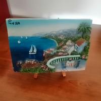 souvenir isola di Ponza con piedistallo