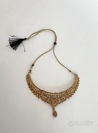 Collana gioiello vintage indiana
