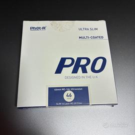 Filtro UV 46mm Ultravioletto Phot-R PRO Ultra Slim