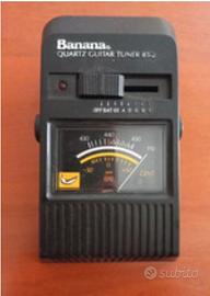 accordatore per chitarra al quarzo Banana