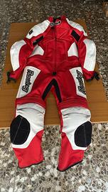 Tuta moto bambino 8/9anni