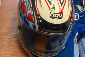 Tuta moto kart + casco + scarpe e guanti