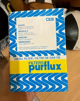 Filtro gasolio renault clio 4