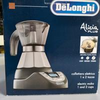 Caffettiera Alicia DeLonghi plus 2 tazze - NUOVA