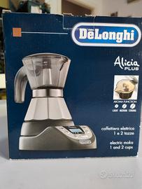 Caffettiera Alicia DeLonghi plus 2 tazze - NUOVA