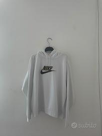 Felpa Nike Originale Uomo/Donna L -colore Bianco-
