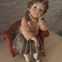 Ragazza Sibania porcellana Capodimonte