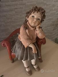 Ragazza Sibania porcellana Capodimonte