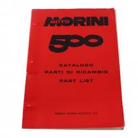 Catalogo ricambi Moto Morini 500 W 5V