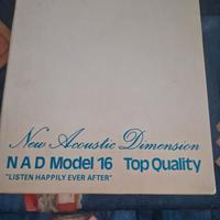 NAD HEADPHONES CUFFIE MODEL 16