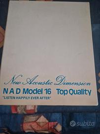 NAD HEADPHONES CUFFIE MODEL 16
