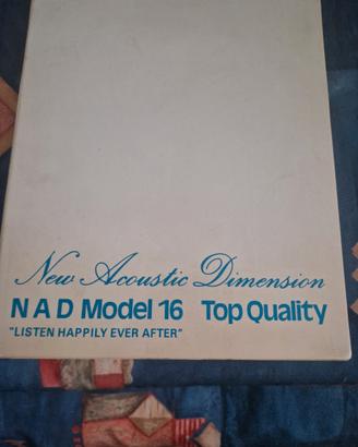 NAD HEADPHONES CUFFIE MODEL 16