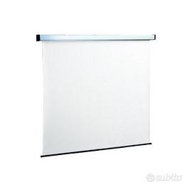 Schermo manuale a molla per proiettore 200 cm