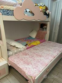 Letto a castello 3 posti letto