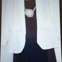 Vestito lungo con giacca da cerimonia