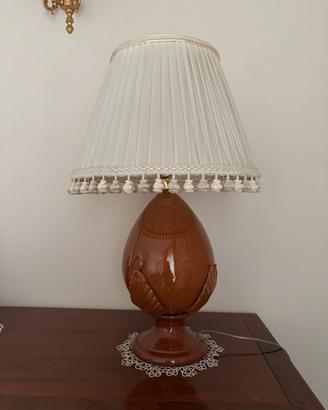 lume ceramica di Grottaglie h. 55 cm.