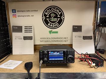 Icom ic 7300 full set Garanzia 12 Mesi full set
