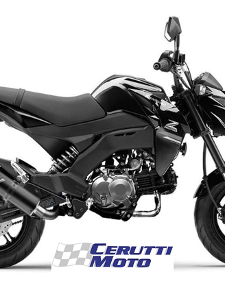 Scarico Leovince GP CORSA BLACK Kawasaki Z125