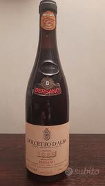 Dolcetto d'Alba  Bersano. vendemmia 1985