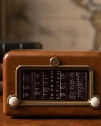 Radio vintage in miniatura