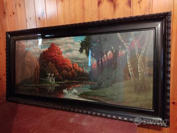 grande quadro con paesaggio