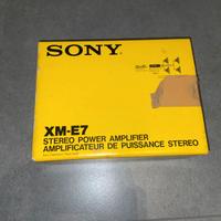 Amplificatore Stereo Sony XM-E7 Equalizer per auto