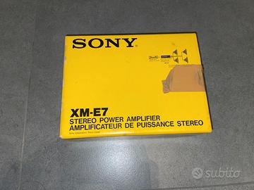 Amplificatore Stereo Sony XM-E7 Equalizer per auto