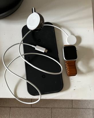 Originali Apple watch, stazione ricarica e cavo