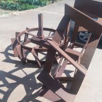 Motozzappa Brumi ruote regolabili in ferro