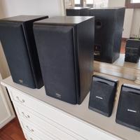 Casse audio 2 Technics e 2 Pioneer