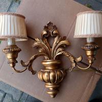 Applique in foglia oro