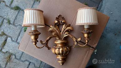 Applique in foglia oro