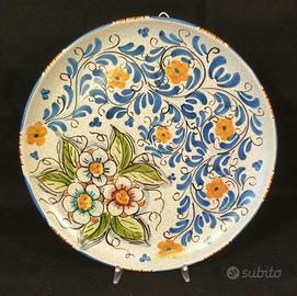 Piatto ceramica Boria Caltagirone