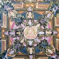 Thangka thanka tangka tibetano nepalese originale
