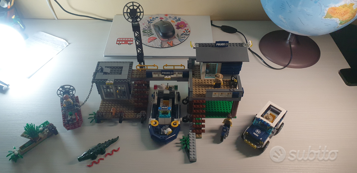 LEGO City (60069). La caserma della Polizia nelle paludi