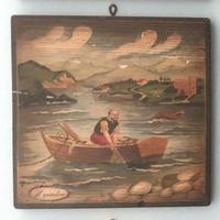 6 stampe mestieri carta su tavola serigrafia 28x28