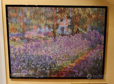 Claude Monet - Iris nel giardino di Giverny