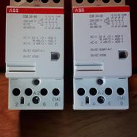 Contattore ABB ESB 24-40. N. 2 pezzi