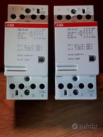 Contattore ABB ESB 24-40. N. 2 pezzi