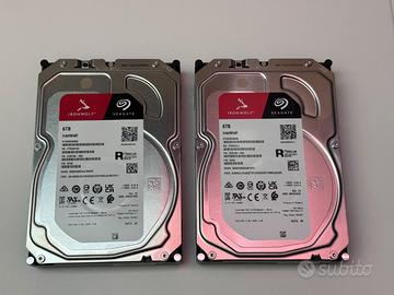 Hard Disk Seagate Ironwolf per Nas 6TB