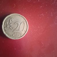 20 centesimi rari italiani del 1999
