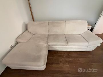 Divano letto con penisola 3 posti