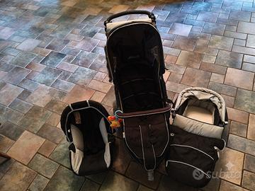 trio passeggino hauck