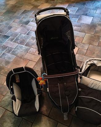 trio passeggino hauck