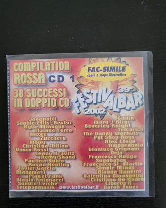 cd musicale 39° FESTIVALBAR 2002 CD 1