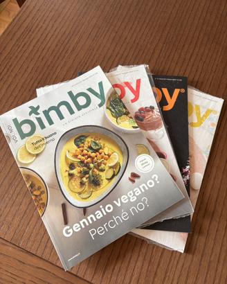Vorwerk 4 riviste con ricette x Bimby