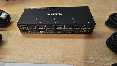 Hdmi switch 4k for Dual display 